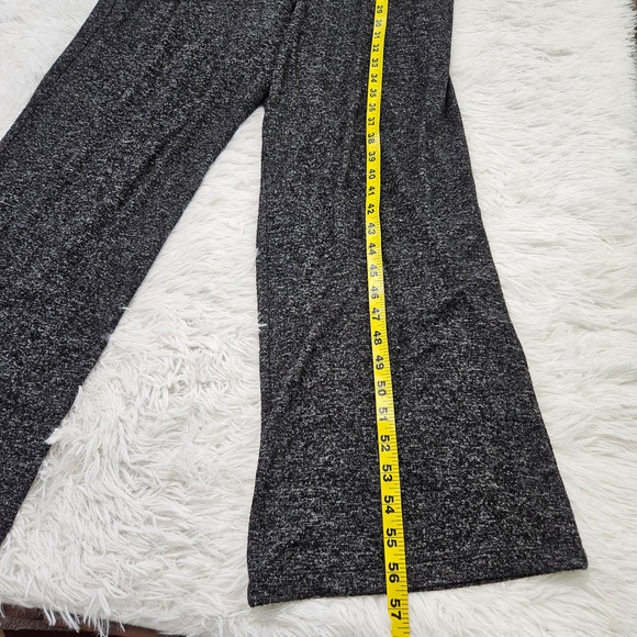 Soft Surroundings Sz PL Dark Gray Cowl Neck Soft Lounge Wide Leg Jumpsuit - Picture 6 of 11